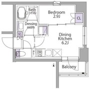 イプセ代々木 403 間取り図