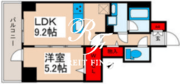 グランパセオ三ノ輪 1303 間取り図