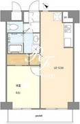 ミリアレジデンス押上 907 間取り図