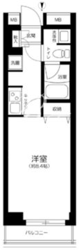 アルテシモラヴィ 602 間取り図