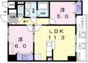 レジデンス桜樺 202 間取り図