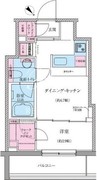 レジディア松陰神社前 702 間取り図