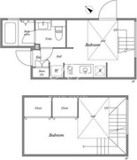 パセオ新宿三丁目 1-302 間取り図
