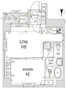 ログ銀座東 404 間取り図