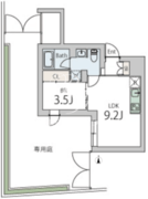 グランデュオ下北沢13 102 間取り図