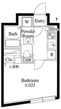 エルファーロ広尾 304 間取り図