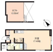パセオ神宮前 401 間取り図