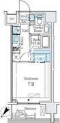 ディームス大塚 1004 間取り図