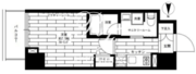 ステージファースト新御徒町2 802 間取り図