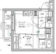 リルシア三軒茶屋 201 間取り図