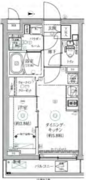 リルシア三軒茶屋 104 間取り図