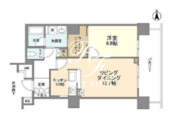 豊洲シエルタワー 1316 間取り図