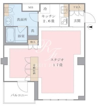 ブリリアイスト東雲キャナルコート 337 間取り図