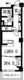 アクティ目黒駅前 1-410 間取り図