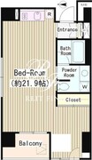 ＬＡ・ＲＥＳ西麻布 301 間取り図
