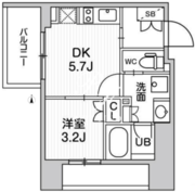 nido新御徒町 505 間取り図