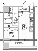 nido巣鴨 204 間取り図