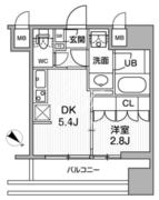 nido巣鴨 905 間取り図