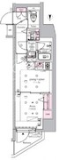 シーフォルム住吉2 201 間取り図