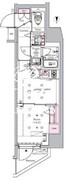 シーフォルム住吉2 701 間取り図