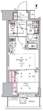 シーフォルム住吉2 1002 間取り図