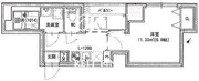 NS22日本橋浜町 802 間取り図