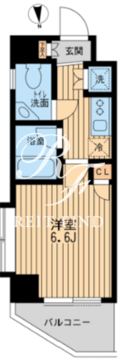 スペーシア池尻大橋 203 間取り図