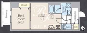 アルトヴィラ虎ノ門 403 間取り図