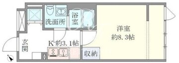 HTピア赤坂 602 間取り図