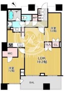 パークタワー勝どき S-5309 間取り図