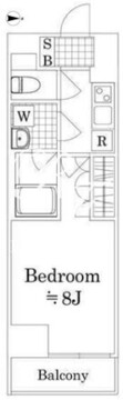 アークマーク東向島アズ 403 間取り図