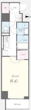 第一辻ビル 401 間取り図