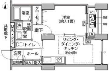 東雲キャナルコートCODAN 14-602 間取り図