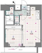 ドゥーエ月島 904 間取り図