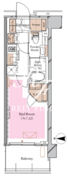 ブランシエスタ糀谷 205 間取り図