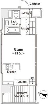 イプセ学芸大学 301 間取り図