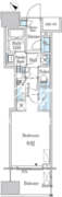レガシス中目黒 902 間取り図