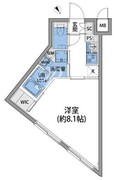 ルネサンスコート桜新町 404 間取り図