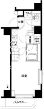 ルーブル木場 503 間取り図