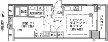 東雲キャナルコートCODAN 18-423 間取り図