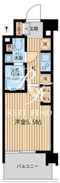 ブレス上池袋 122 間取り図