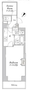 ルミーク文京千石 104 間取り図 ?>