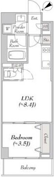 ルミーク文京千石 308 間取り図