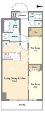 アルファコート亀戸2 514 間取り図