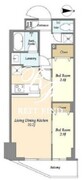 アルファコート亀戸2 412 間取り図