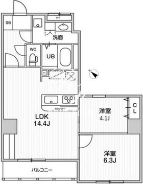 コンフォリア・リヴ志村三丁目 310 間取り図