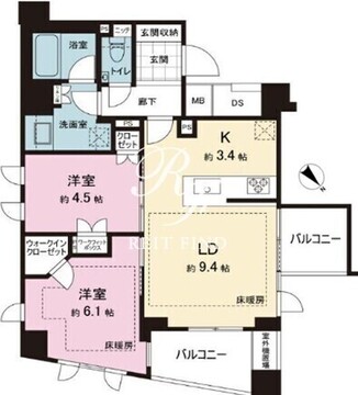 ザ・ライオンズ池袋 709 間取り図