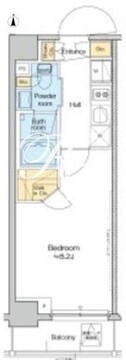 プラウドフラット西日暮里ディアージュ 205 間取り図