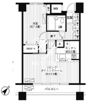 LOOP-M 602 間取り図