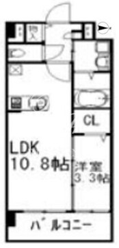 プライムアーバン千駄木 307 間取り図